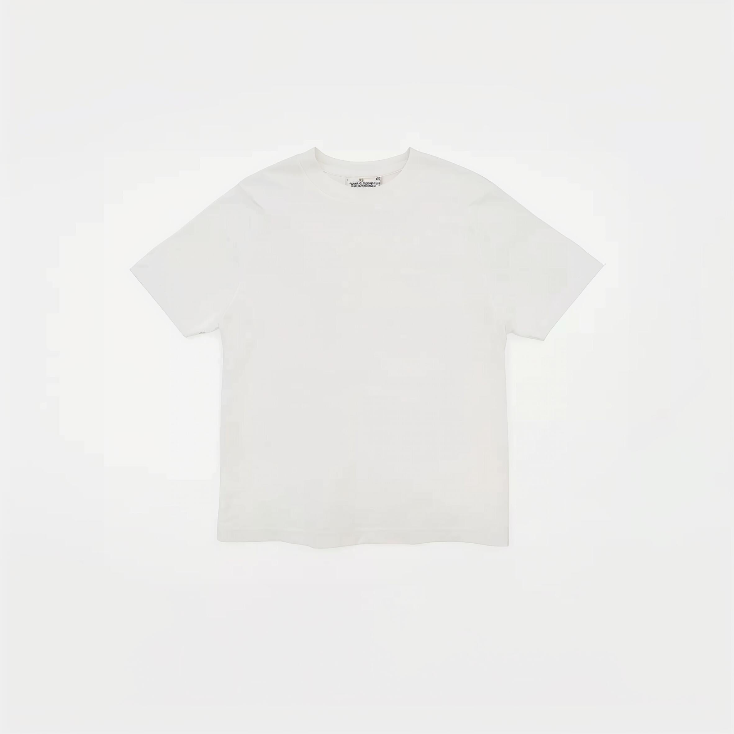 White simple T-shirt